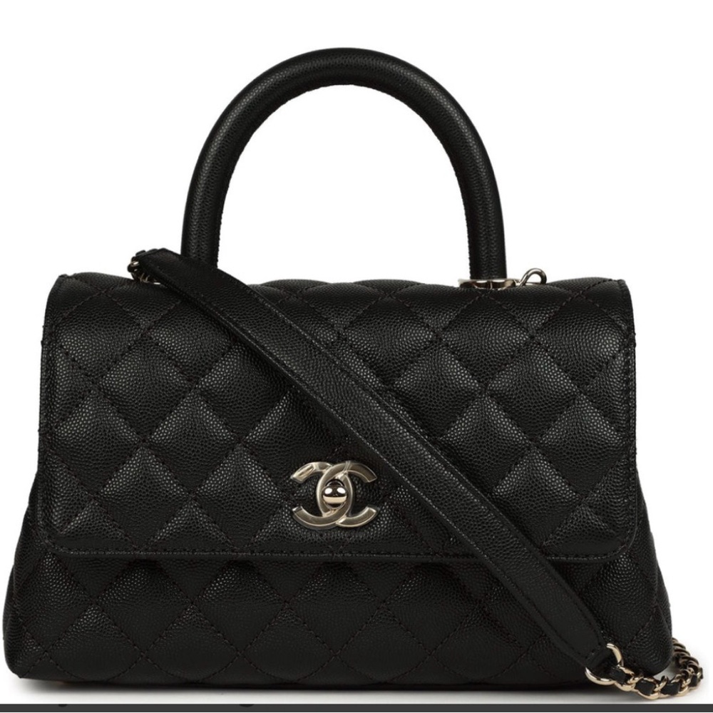 Mini Coco Top Handle Flap bag